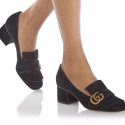 Gucci Women's Marmont Mid Heel Pumps