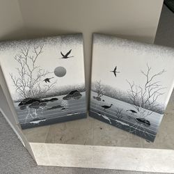 2 Canvas Wall Pictures