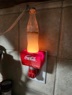 Coca Cola sparkle night light