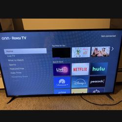 Omni Tv 50 Inch Flat Screen  Perfect Condition 