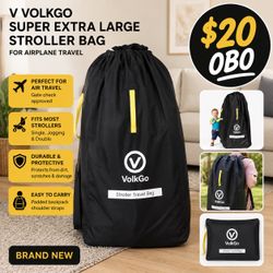 VolkGo Extra Large Stroller Travel Bag | Brand New | $20 OBO
