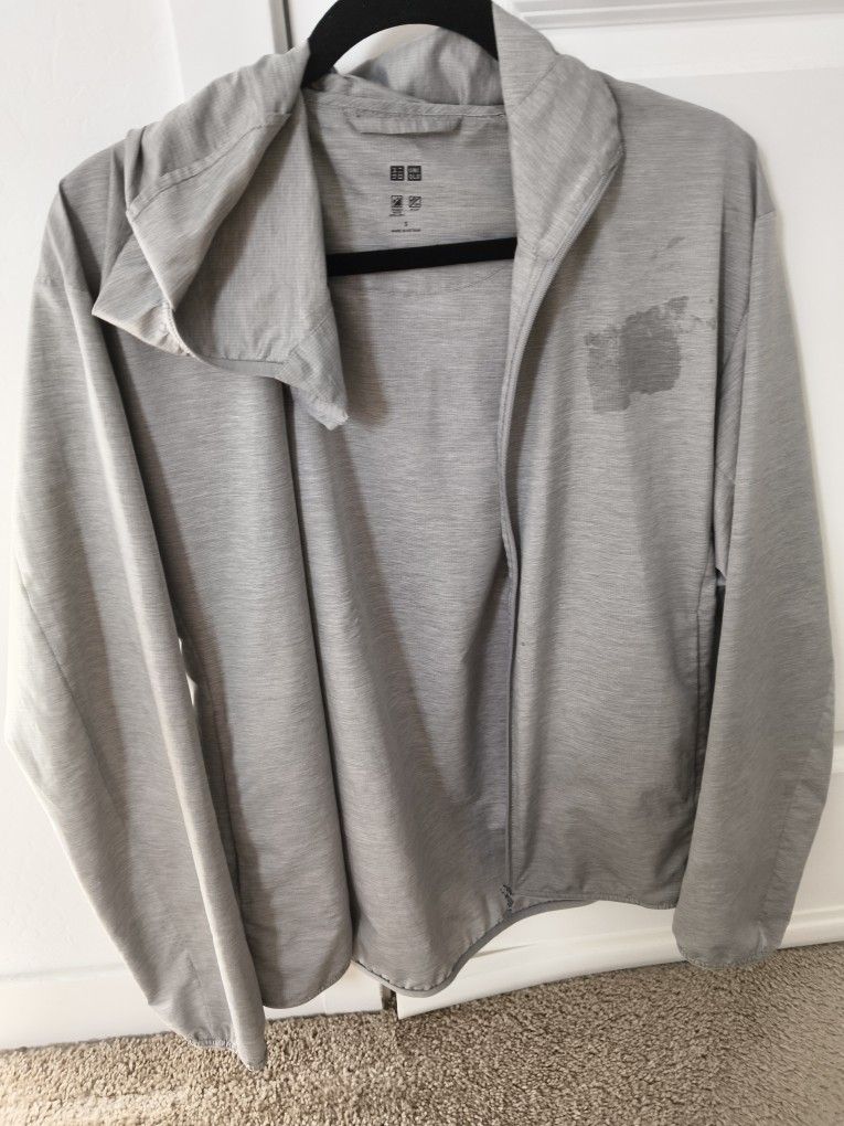 Uniqlo Pocketable UV Protection Parka Gray S