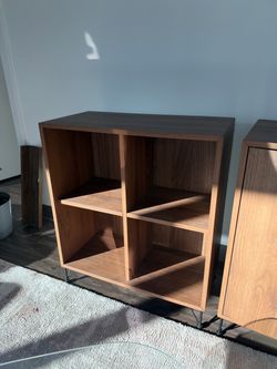 Walnut Cabinet - Media / TV Console Set