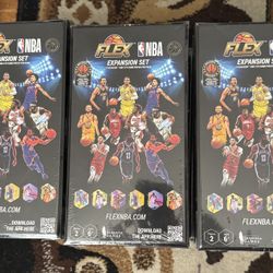 FLEX NBA EXPANSION SETS SEALED NIB $10/ea