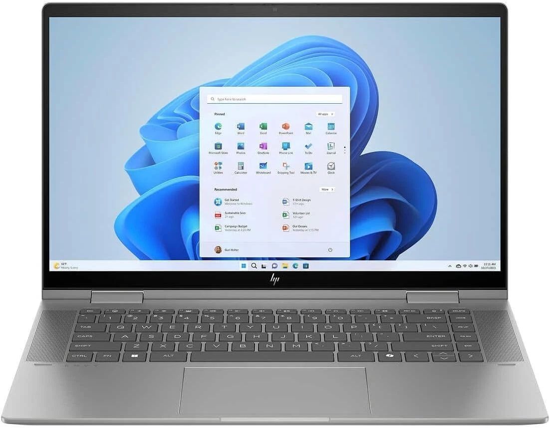 HP Envy x360 15.6" Ultra 7 155U 32GB RAM 2TB SSD Touch 2-in-1 Laptop Win11