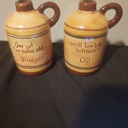 Vintage Pennsbury Vinegar &Oil Bottles