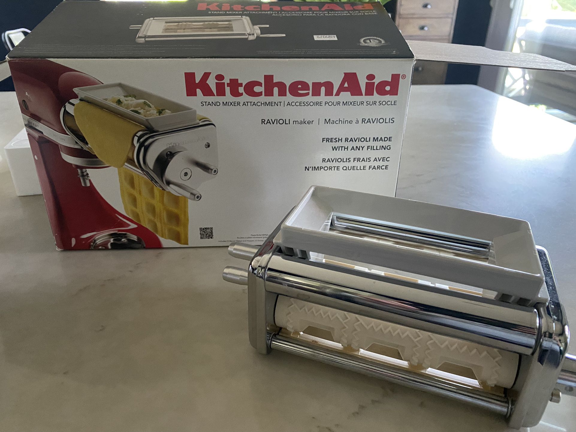KitchenAid Mixer Ravioli Attachment