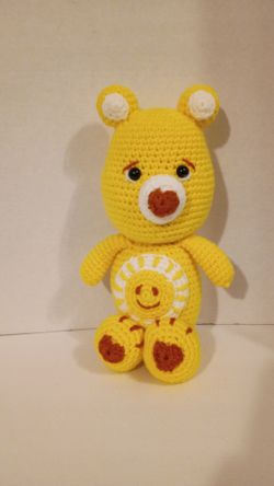 Handmade Crochet Care Bear Amigurumi Plush