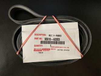 Toyota Genuine Part 90916-A2003 Altnernator and Fan Belt