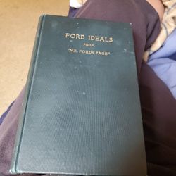 Ford Ideals Book