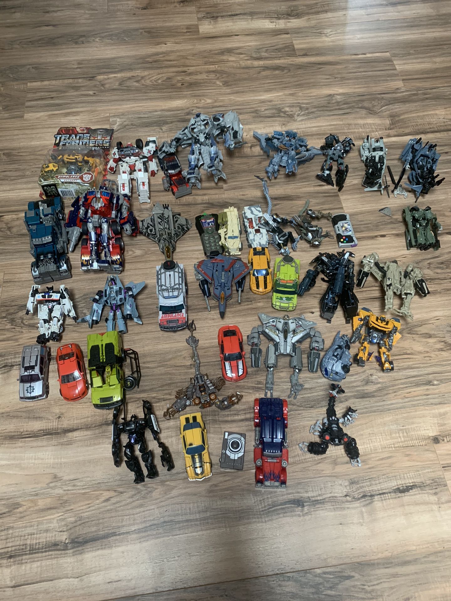 Transformers 2007 lot toys