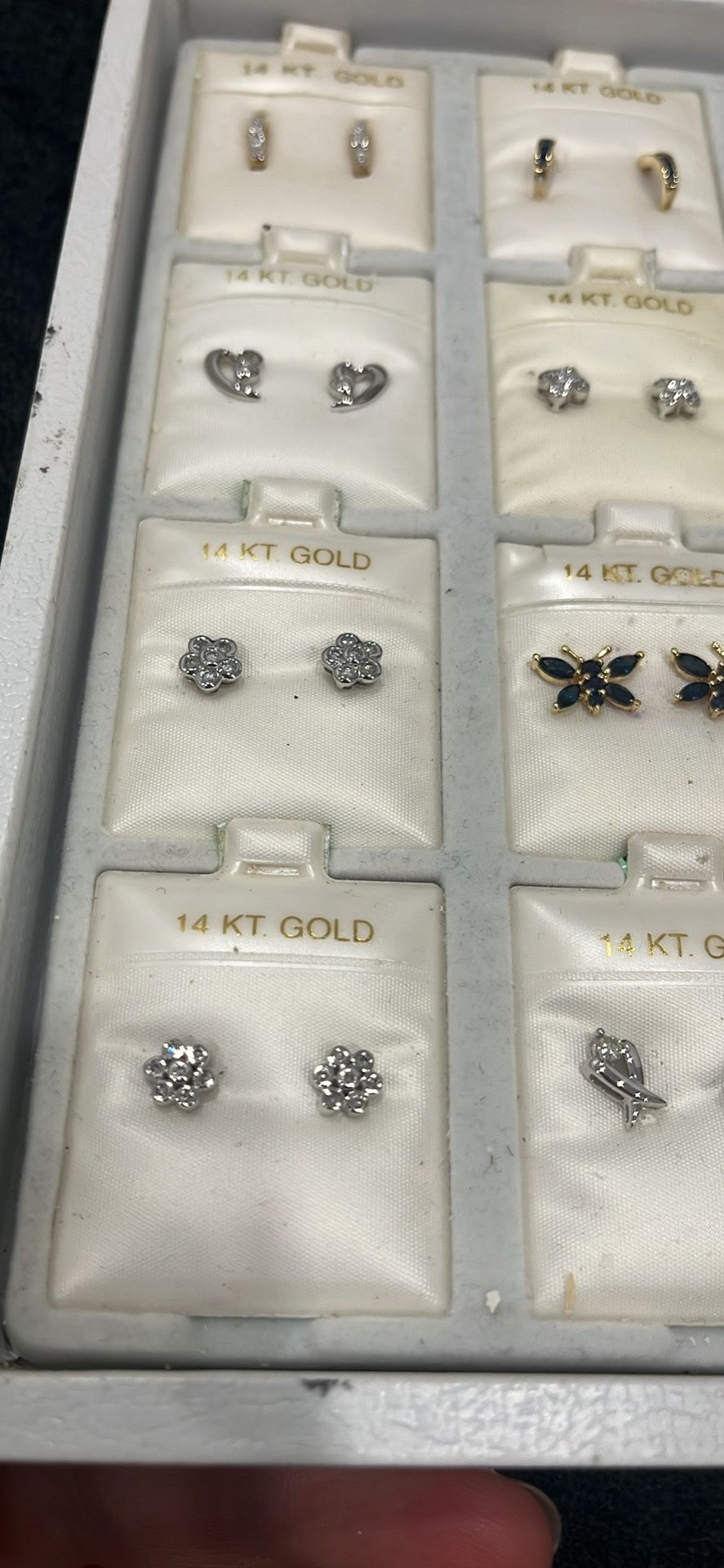 New 14kt Gold Earrings