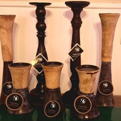 Various Candle Holders