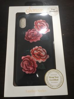 iPhone X Sonix Leather Series