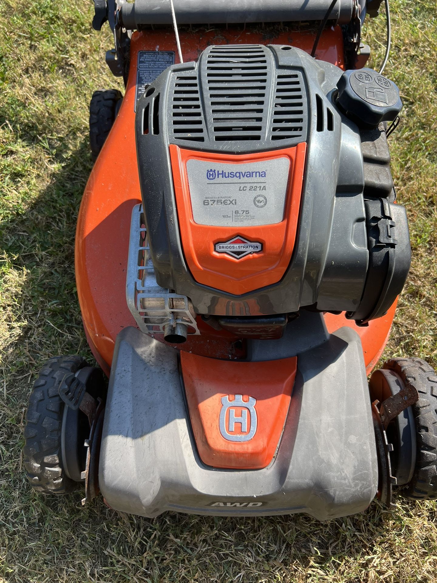 Husqvarna Lawnmower Awd Lawn Mower Gas Awd
