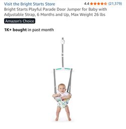Bright Starts Playful Parade Door Jumper - Baby Door Bouncer