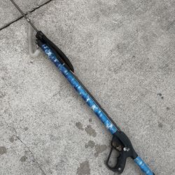 Spear gun with heavy shaft fishing