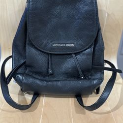 Michael Kors Backpack- with small side pocket