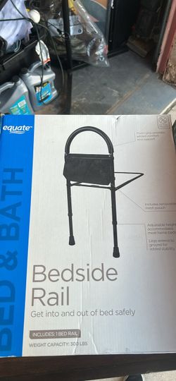 Equate Medical Aid Bundle: Raised Toilet Seat, Sitz Bath, and Bedside Rail