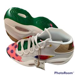 Hasbro x Reebok Question Mid 'Candy Land' Size 7 (8.5 Women’s)