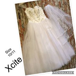 Princess Wedding Gown & Veil