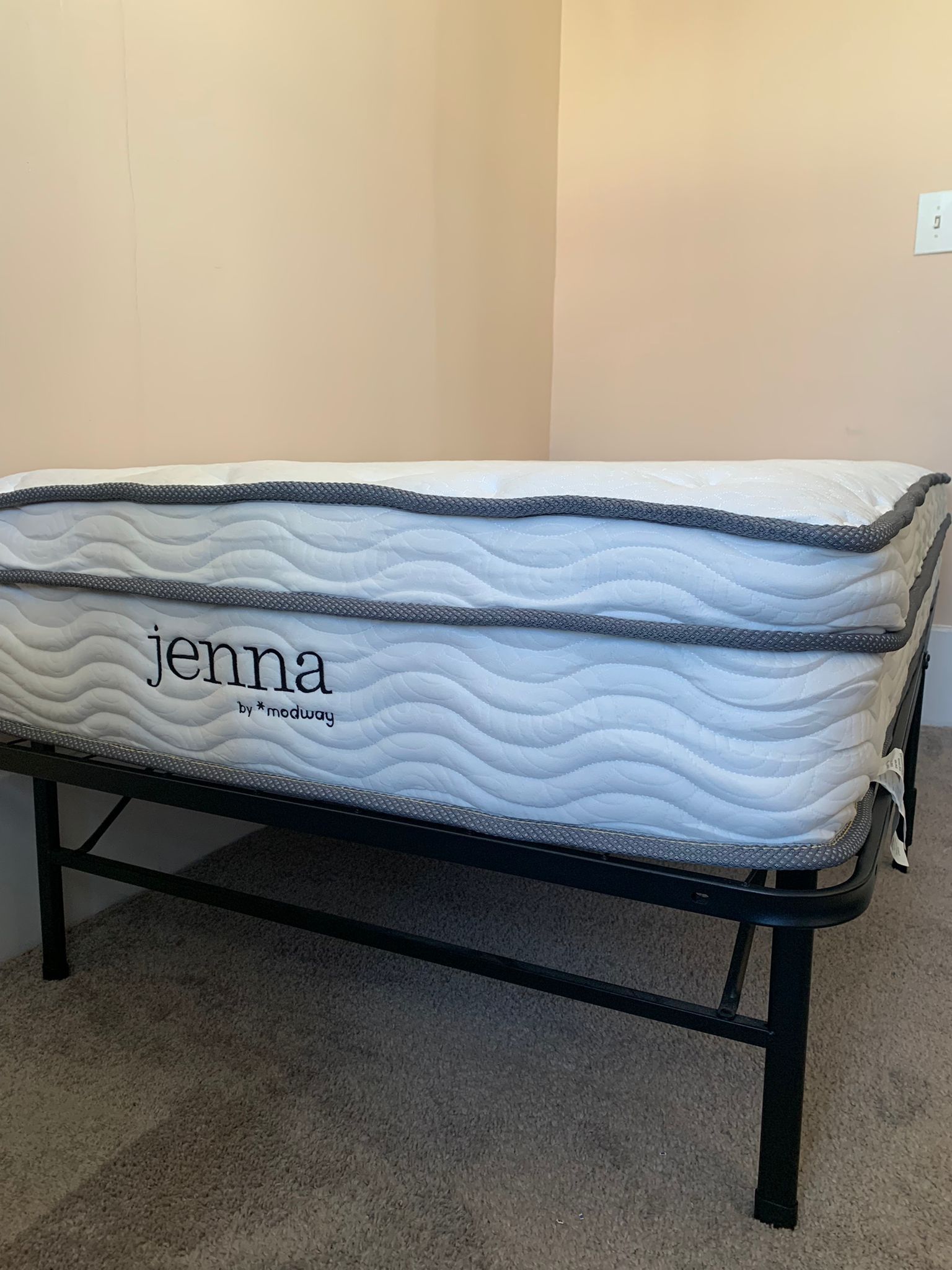 Twin Guest Bed Mattress And Frame Like New