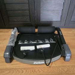 ZELUS Ab Machine with Resistance Bands