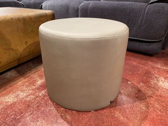 HON Flock Fabric Ottoman