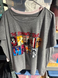 Bruno Mars The Romantic Tour Croc Top