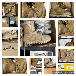 NEW various Danner, McRae, Belleville, wellco USMC Military Boots Sizes 7.5, 10, 11, 11.5, 12, 13