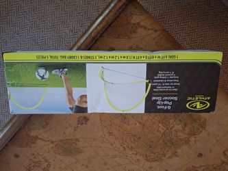 Athletic works 6 ft pop up soccer goal