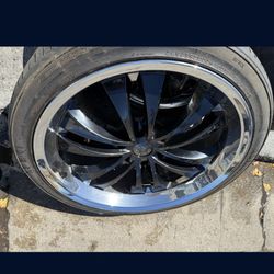 22” 4 wheels & tires 6 lug 