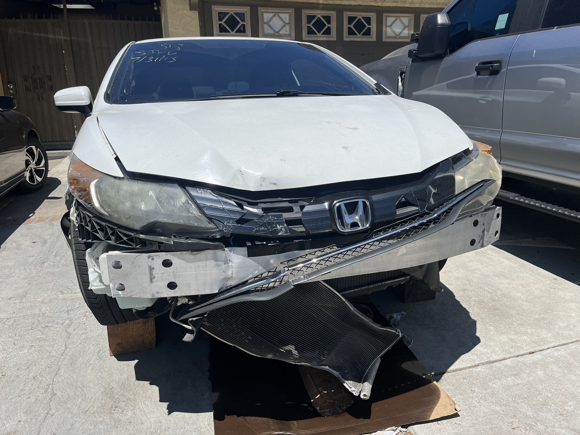 2014 Totaled Honda Civic Coupe