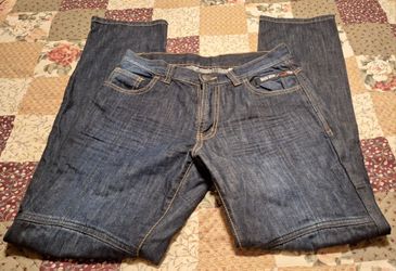 Oxford SP-J3 Aramid Armored Motorcycle Riding Jeans w/Knee Pads - Size 32/33 - Like New!