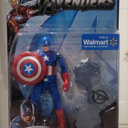 2011 Marvel The Avengers CAPTAIN AMERICA Movie Series Walmart Exclusive *NIB*