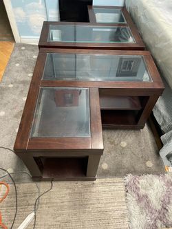 End tables that convert into a center table