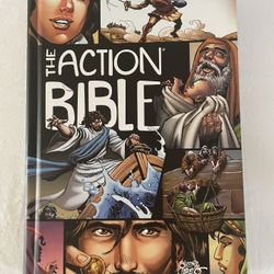This is The Action Bible: a graphic novel adaptation of the Bible