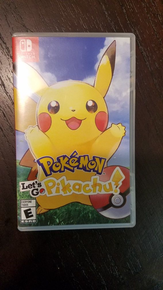 Pokemon: Let's Go Pikachu! - Nintendo Switch