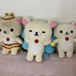 Korilakkuma plushies