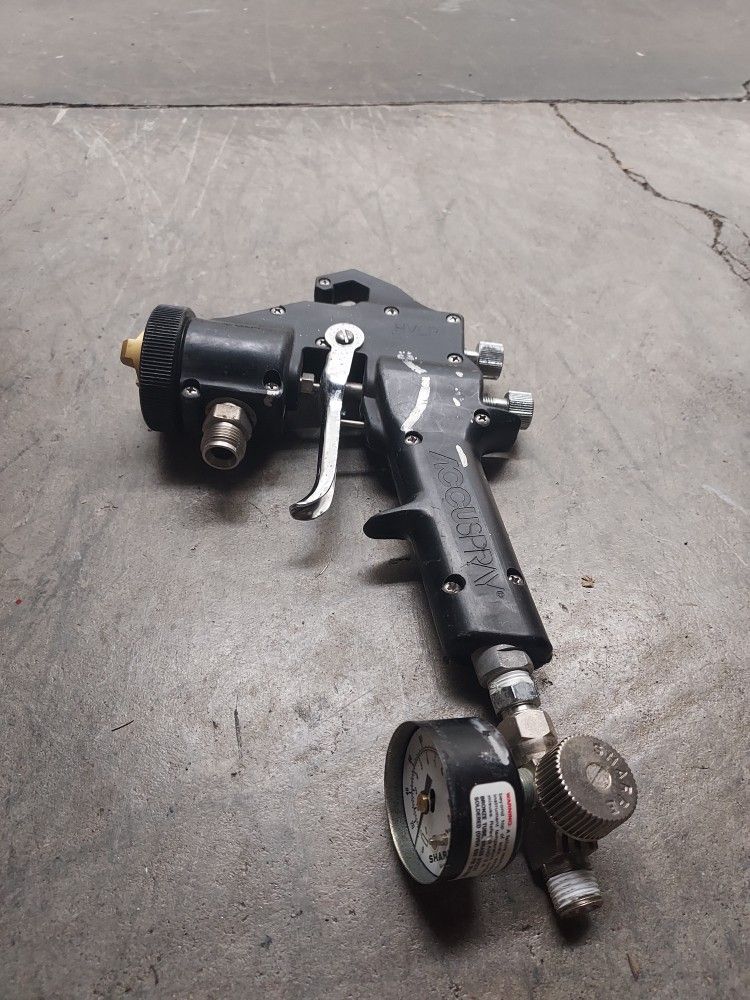 Accuspray HVLP w/ SHARPE Pressure Gauge