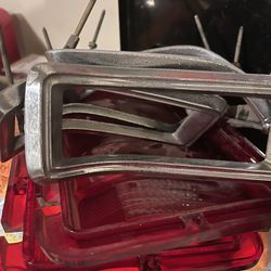 67-68 Ford Mustang  Rear Taillights  With Chrome Pieces 
