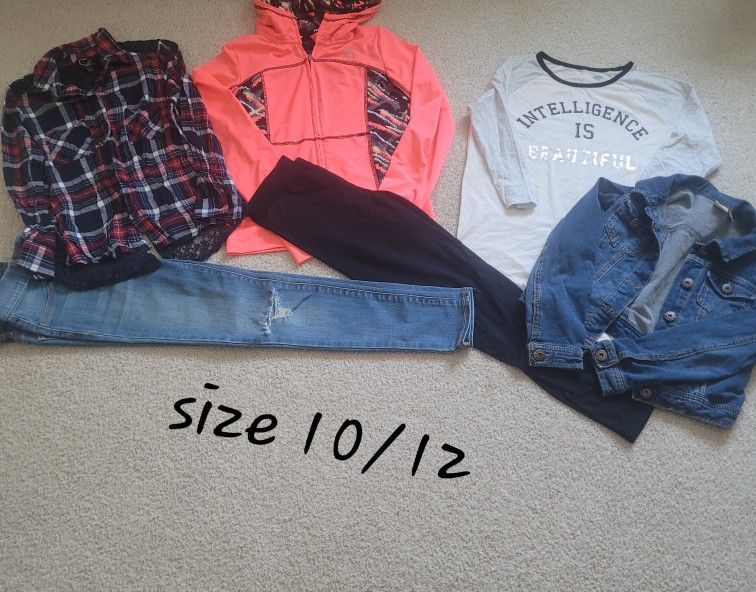 Girls Size 10/12 Clothing Lot