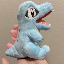 Official Pokemon Center Pokemon Shoulder Plush Totodile Plush Stuffed Toy New