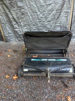 Craftsman yard sweeper