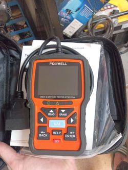 Foxwell NT301 Plus OBD2 & Battery Tester