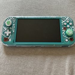 Nintendo Switch Lite with Animal Crossing Case
