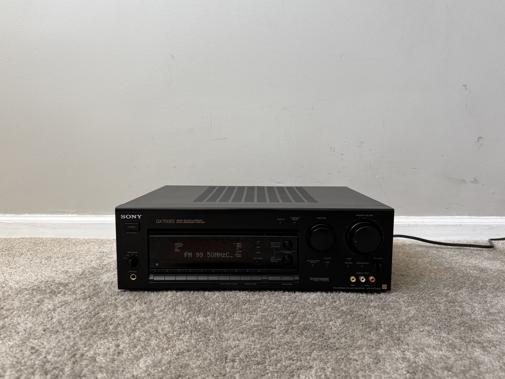 Sony STR-GX700ES ES Series 5.1 Home Theater Surround Receiver