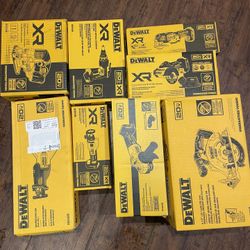 New DeWalt Tools