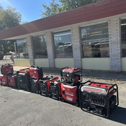 Generators For Sale 