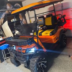 2022 Iron bull 4 seat golf cart lithium battery